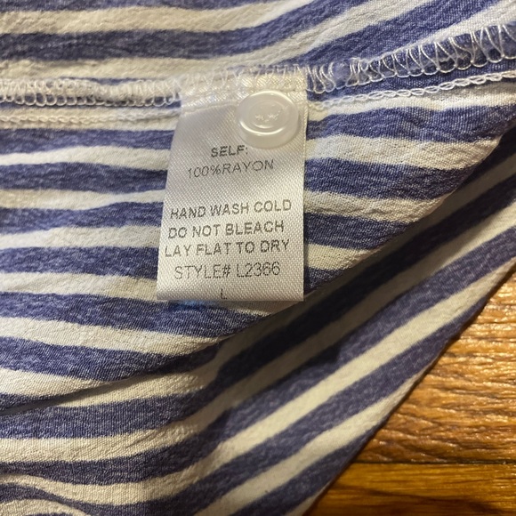 By Together Rayon Striped Top - Picture 3 of 4
